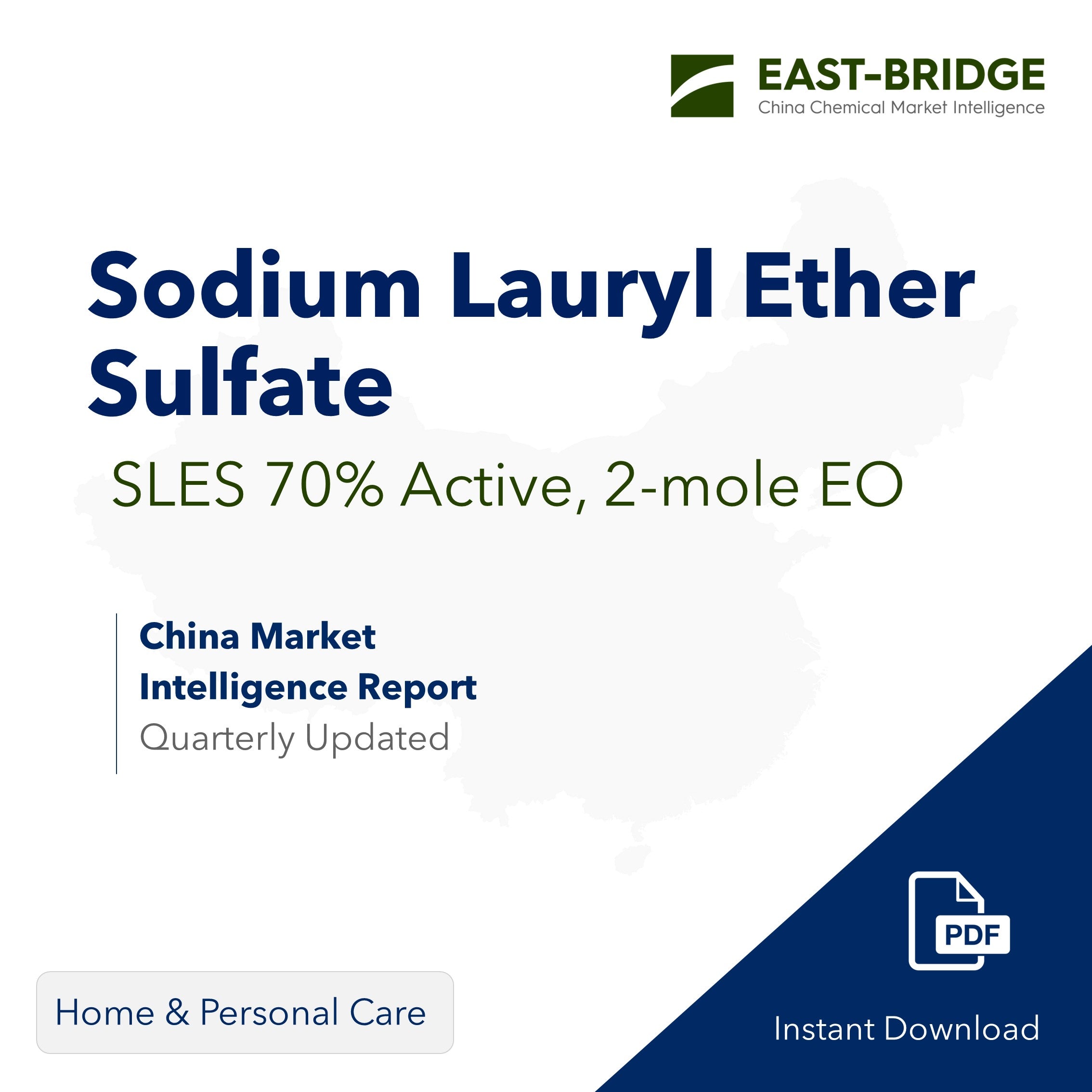 Sodium Lauryl Ether Sulfate  (SLES 70% Active, 2-mole EO) - China Market Intelligence Report